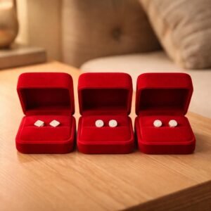 E2 Unisex Earring Studs 10k