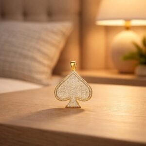 Ace Necklace Pendant 10k